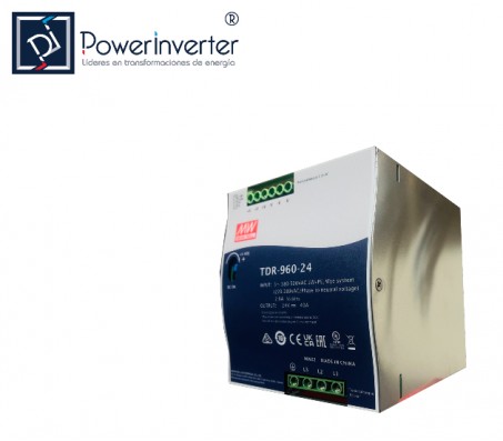 FUENTE DE PODER - SWITCHING POWER 380VAC /24VDC 40A (960W)